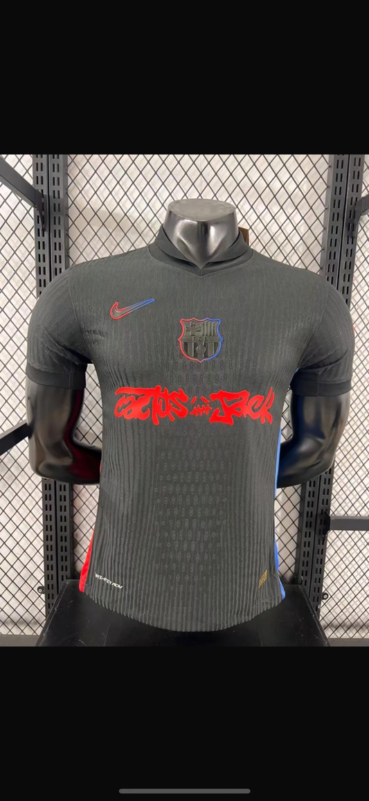 CJ X NIKE X FC BARCELONA Black - Kibbly XS